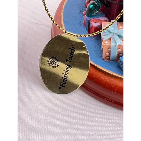 SIMPSONS Bradford Christmas Tree Ornament Illuminated “Finishing Touch” Homer - Picture 9 of 9